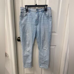 Abercrombie & Fitch Sky Blue high rise Skinny Jeans